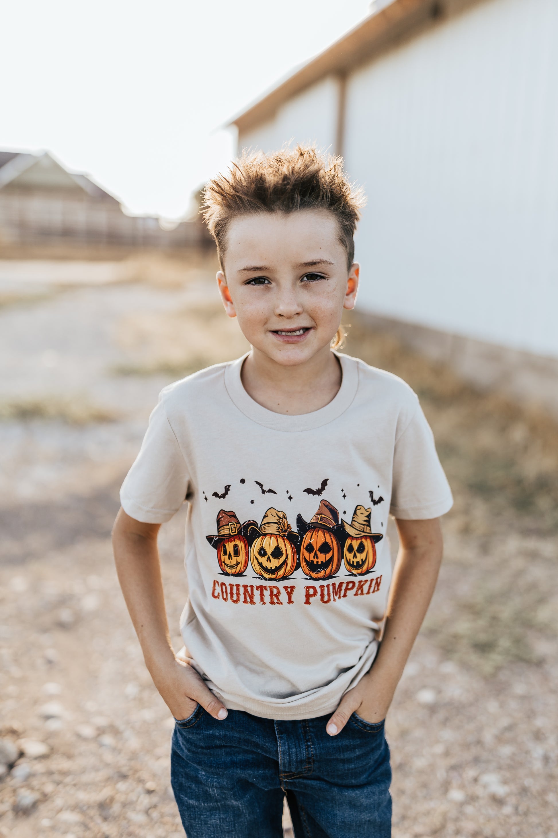 COUNTRY PUMPKINS TEE