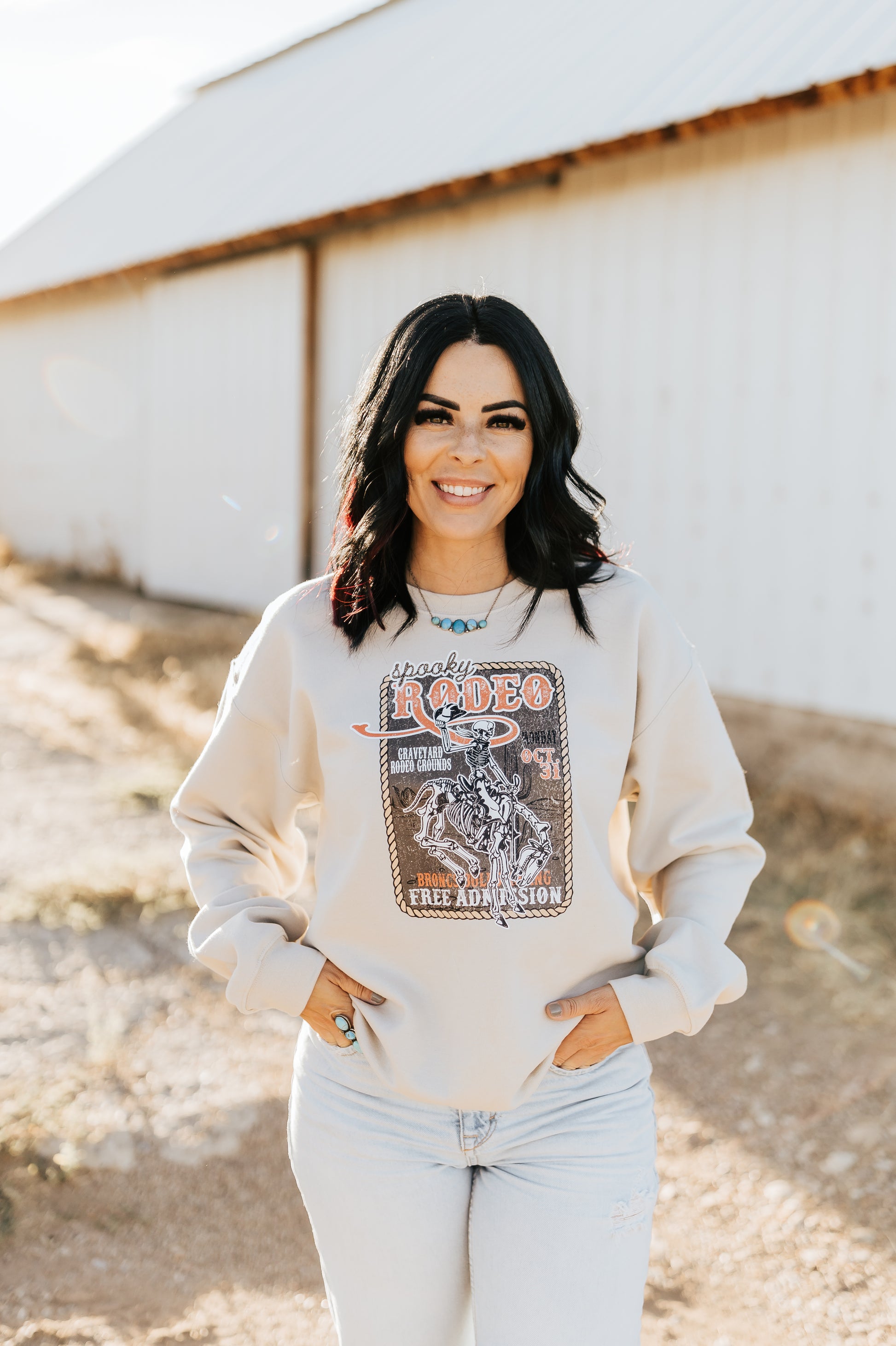 SPOOKY RODEO SWEATSHIRT