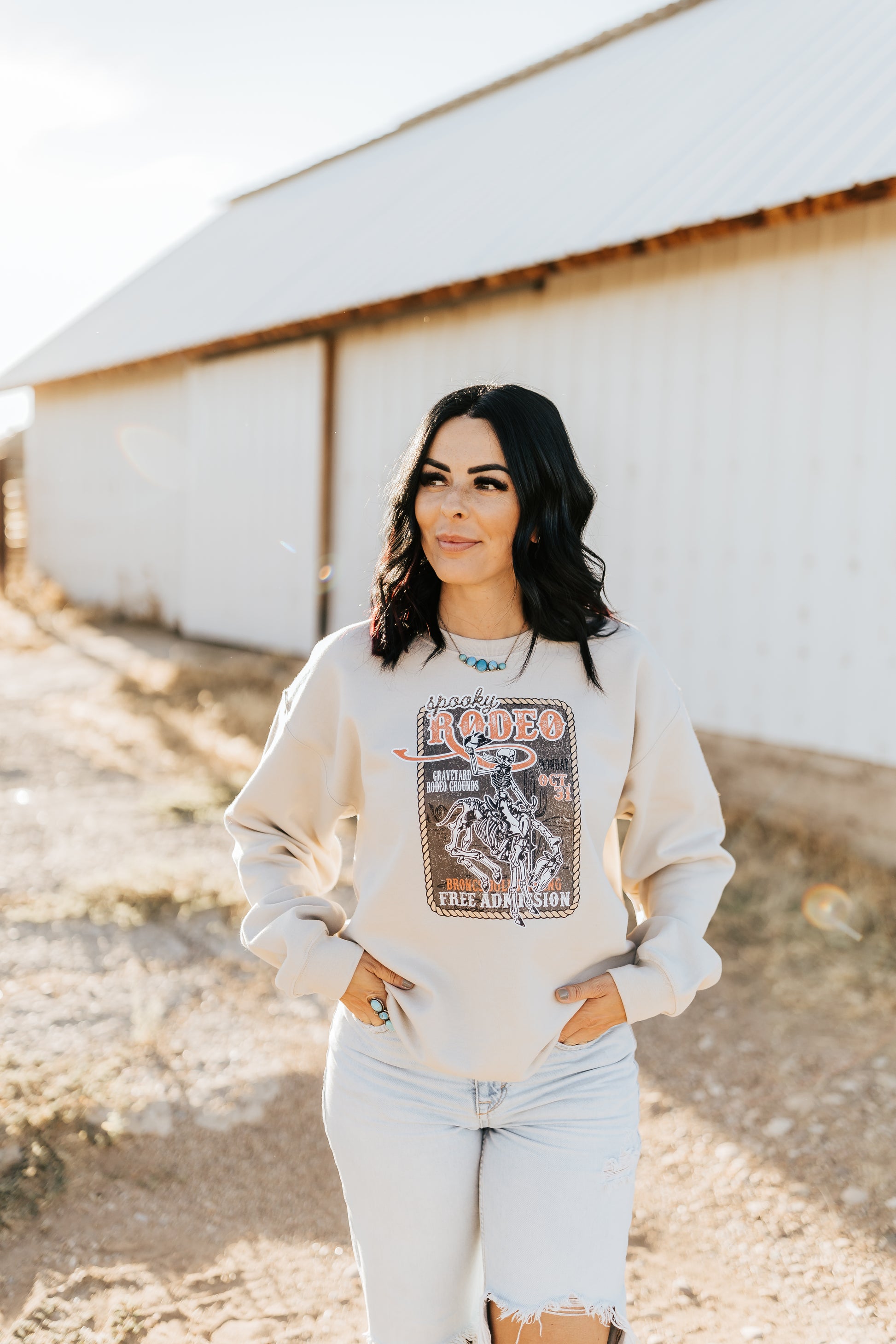 SPOOKY RODEO SWEATSHIRT