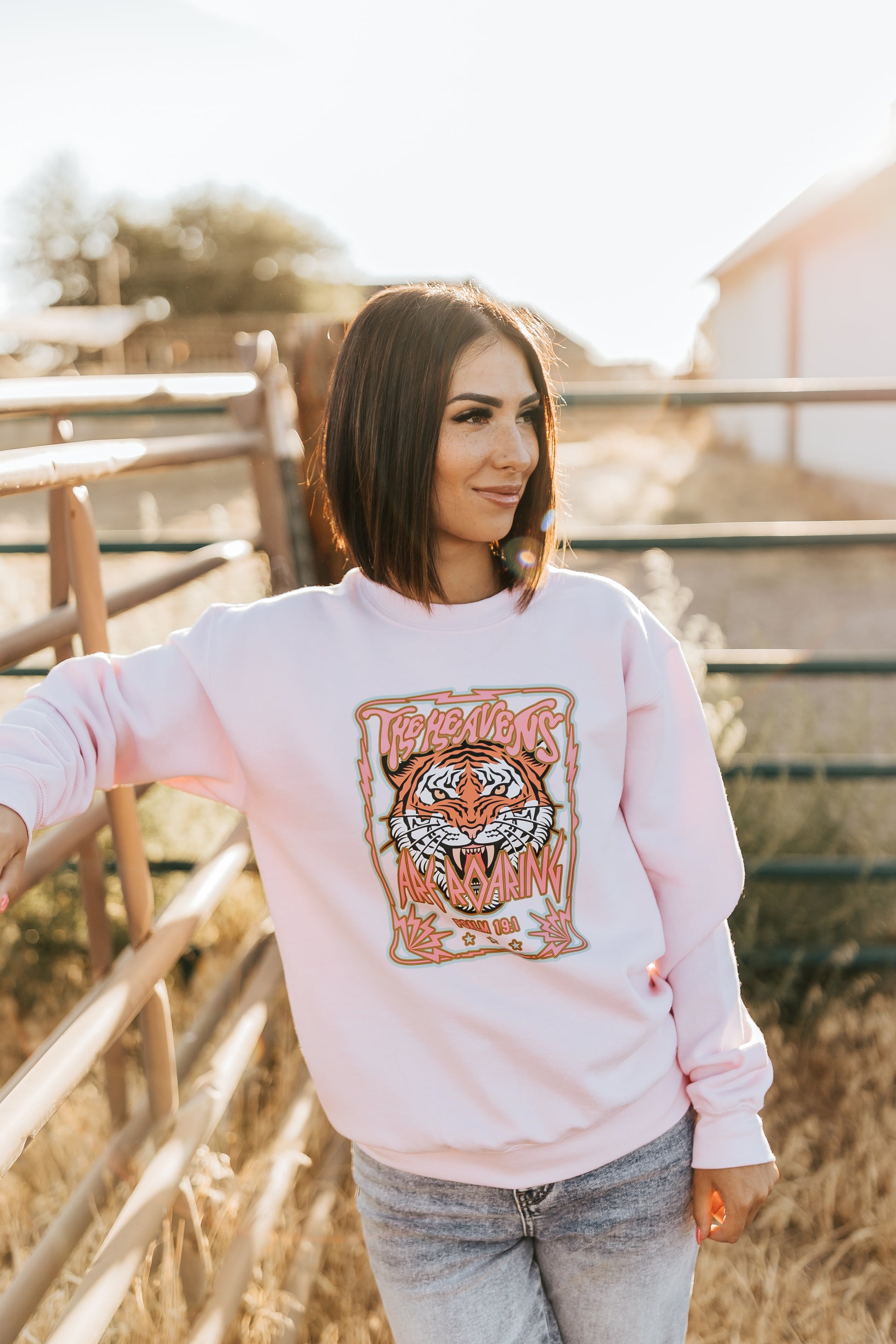 THE HEAVENS ARE ROARING SWEATSHIRT