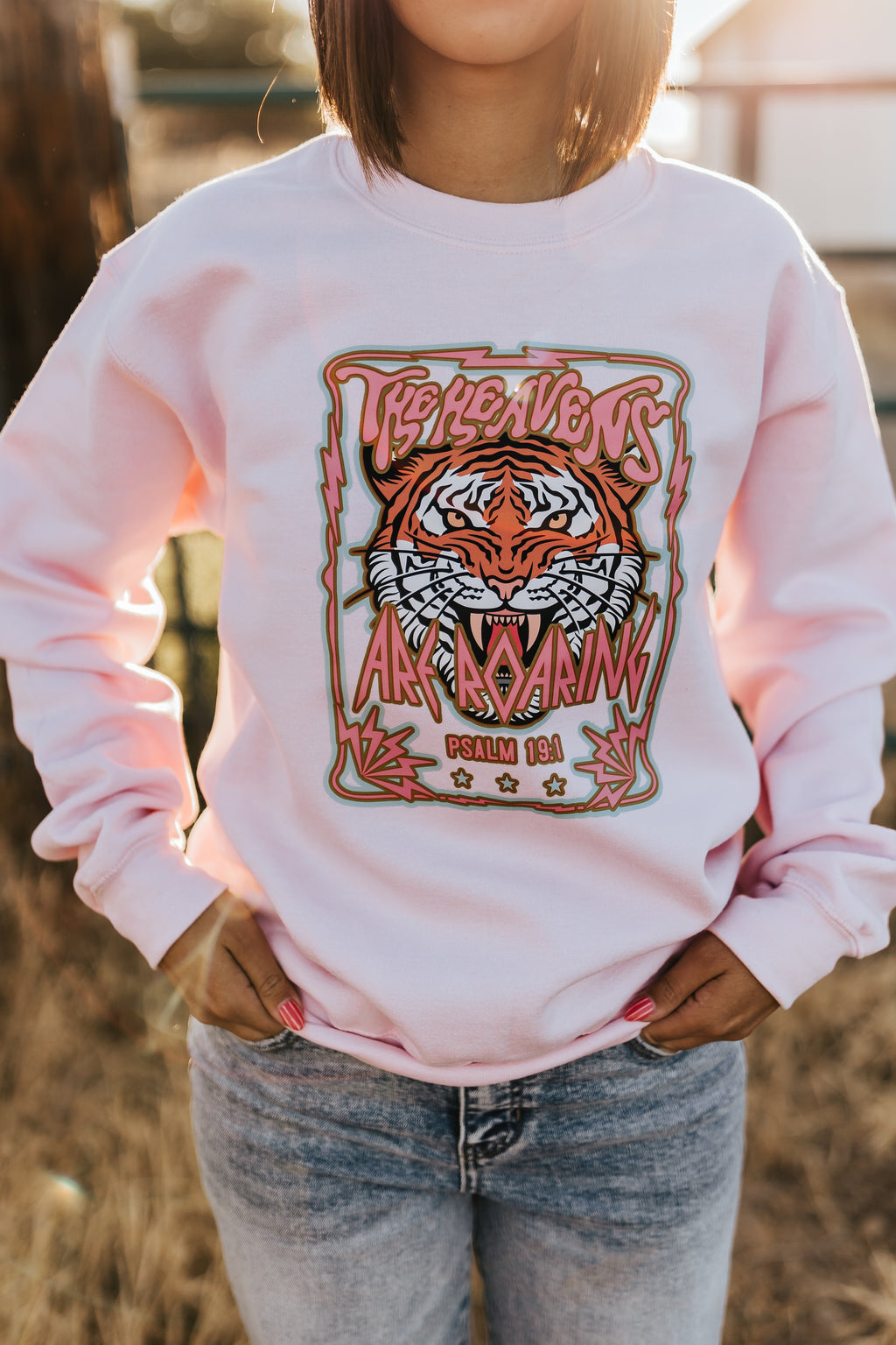 THE HEAVENS ARE ROARING SWEATSHIRT