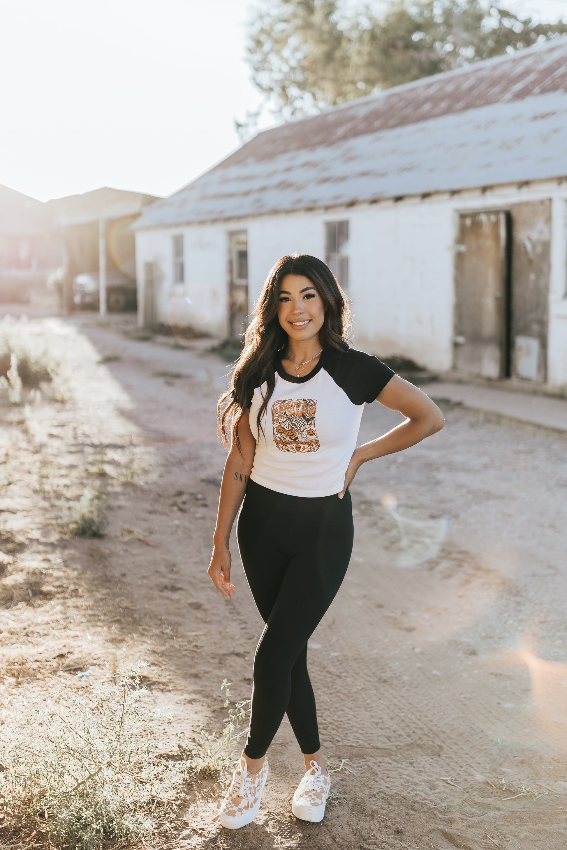 HALLOWEEN CROP TEE