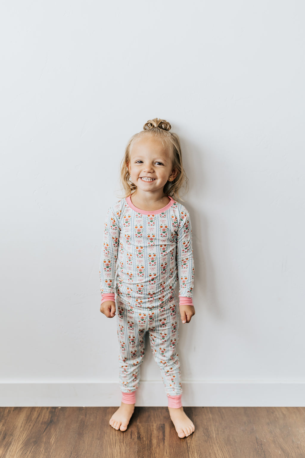 FLORAL & BOWS BAMBOO PJS