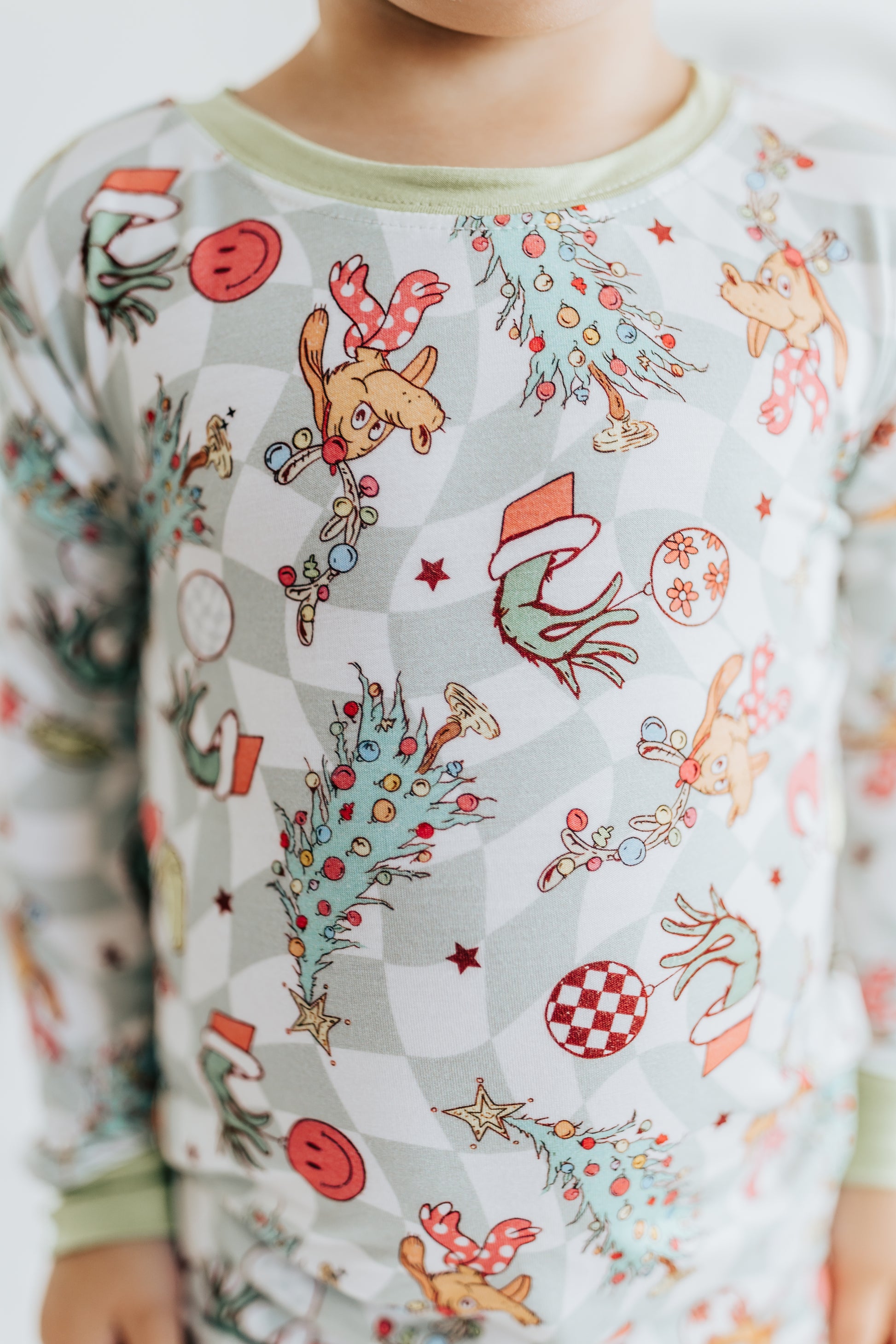 THE GRINCH BAMBOO PJS
