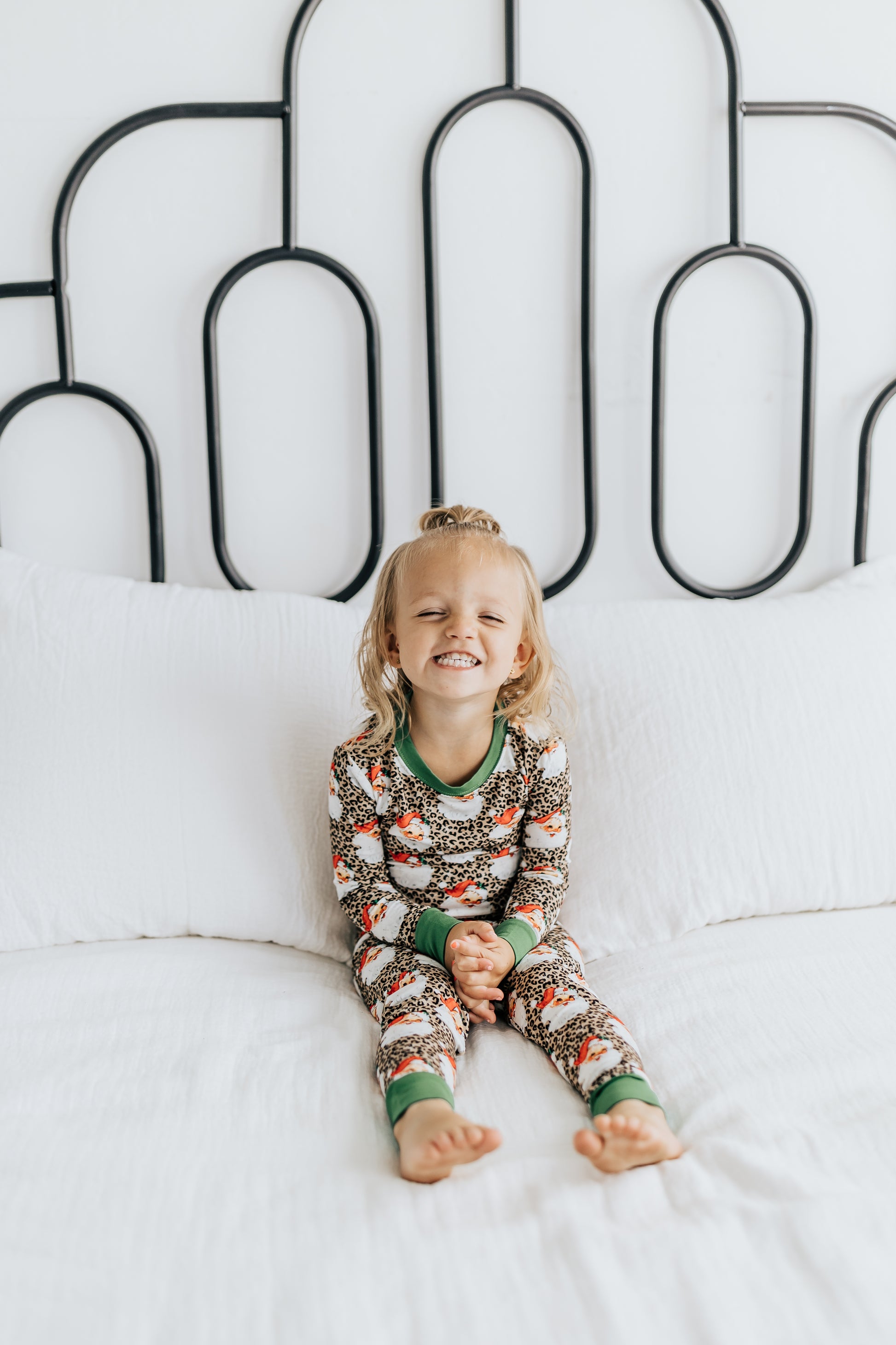 CHEETAH SANTA BAMBOO PJS