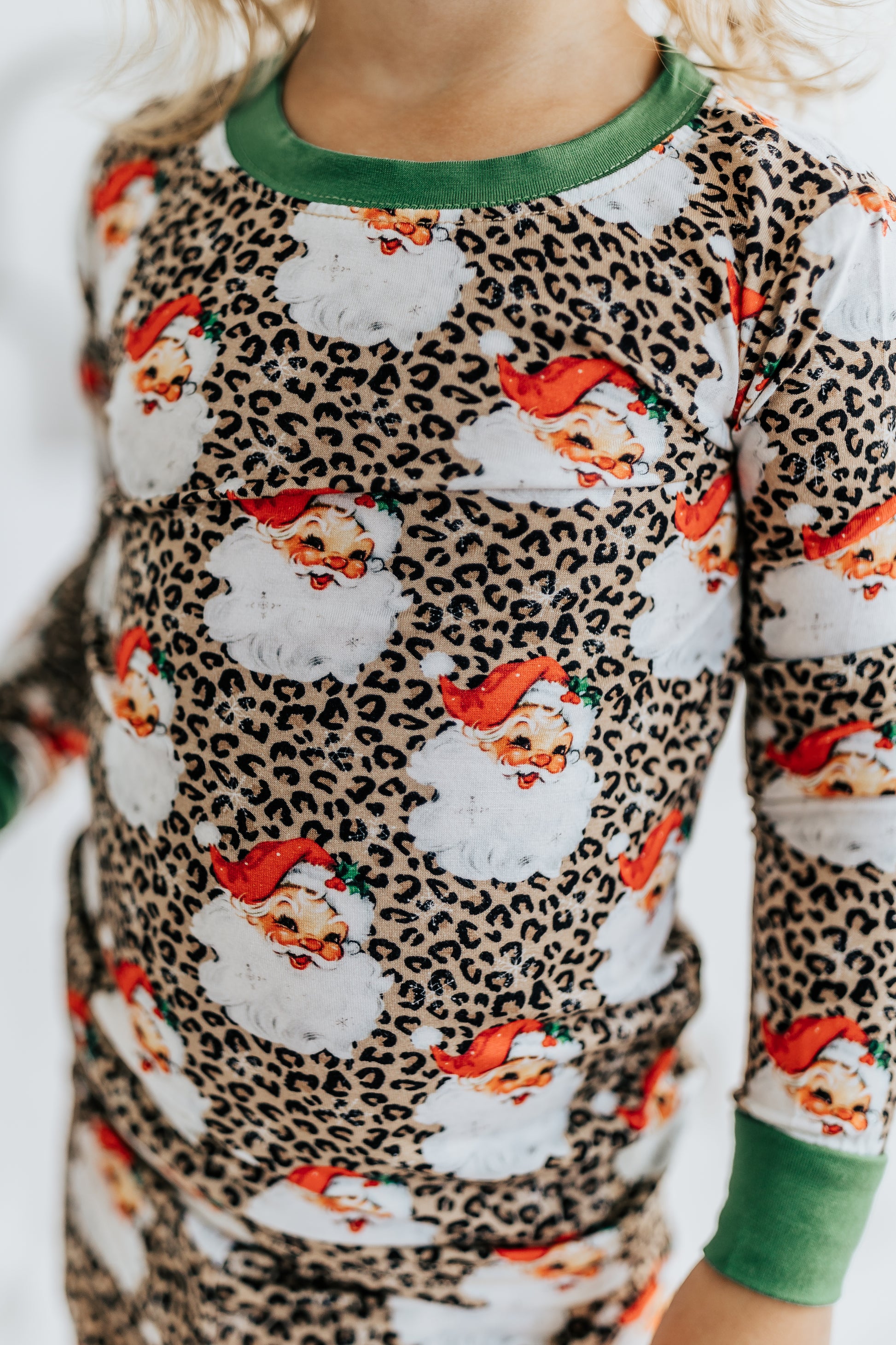 CHEETAH SANTA BAMBOO PJS