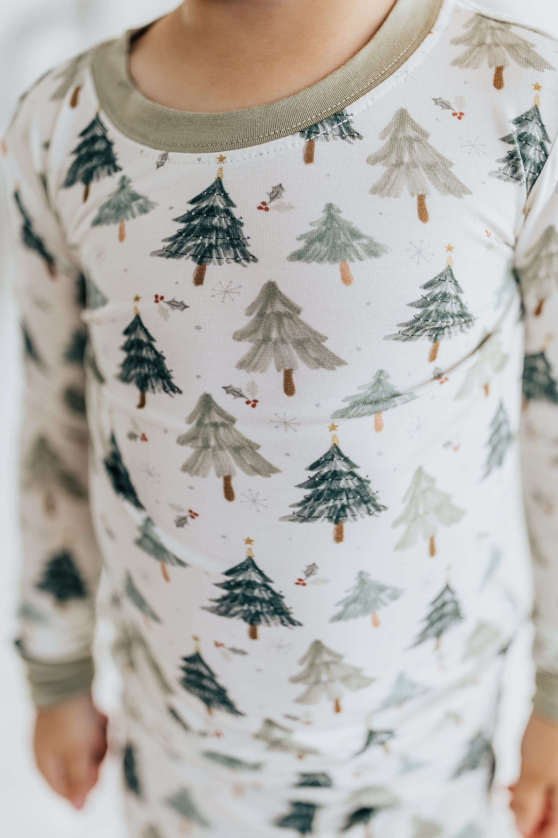 CHRISTMAS TREE BAMBOO PJS