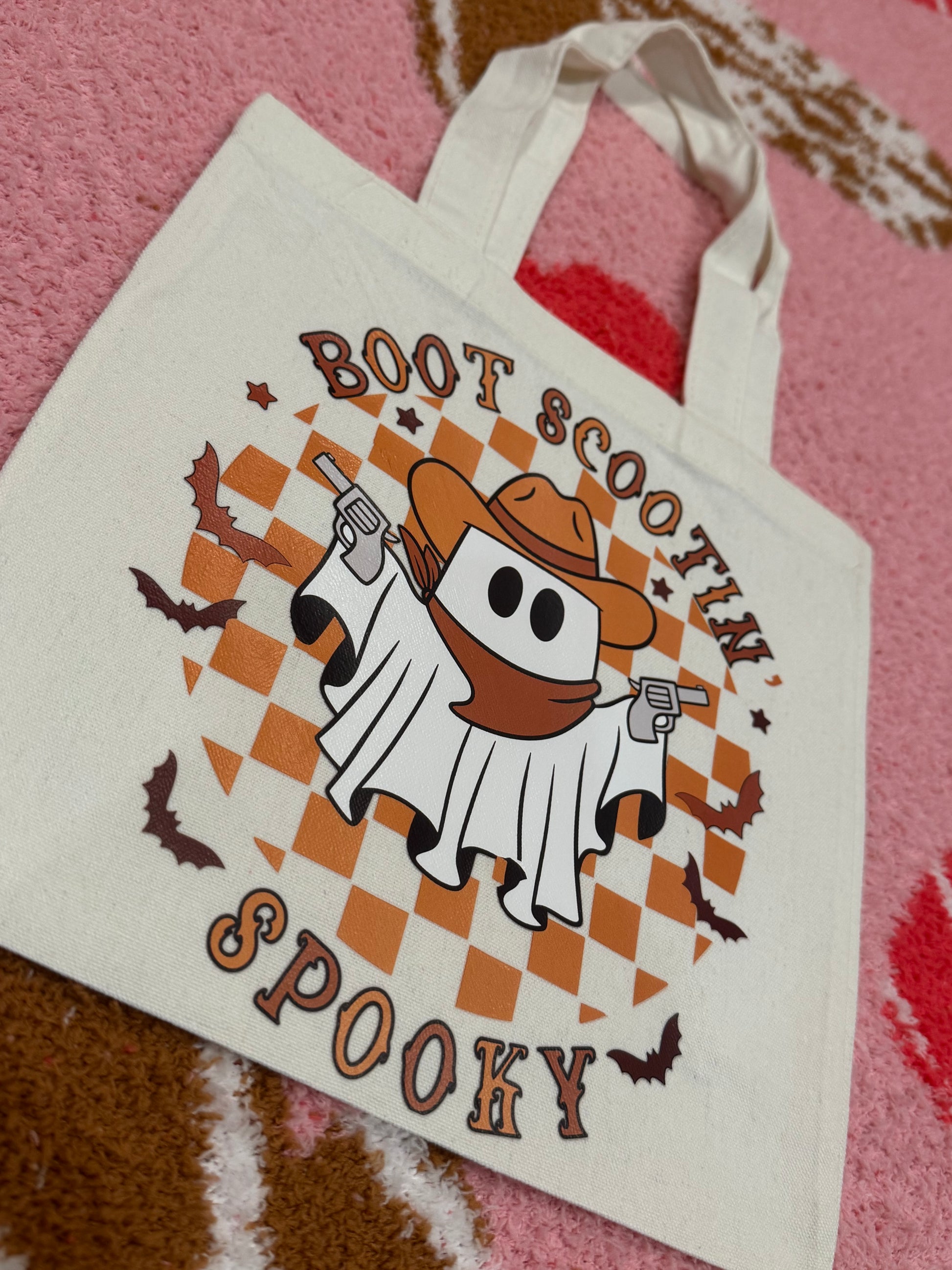 BOOT SCOOTIN SPOOKY HALLOWEEN TREAT BAG