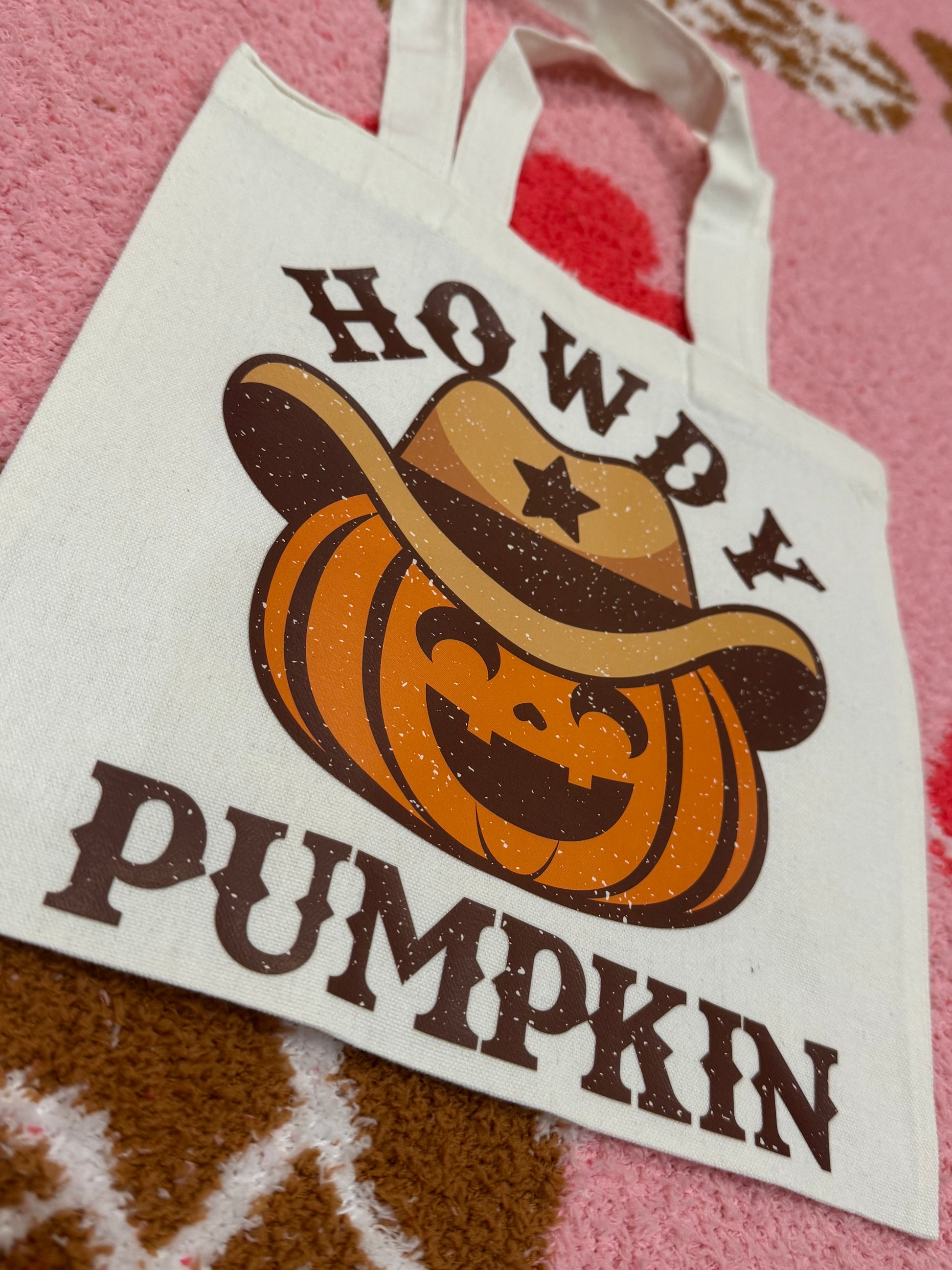 HOWDY PUMPKIN HALLOWEEN TREAT BAG