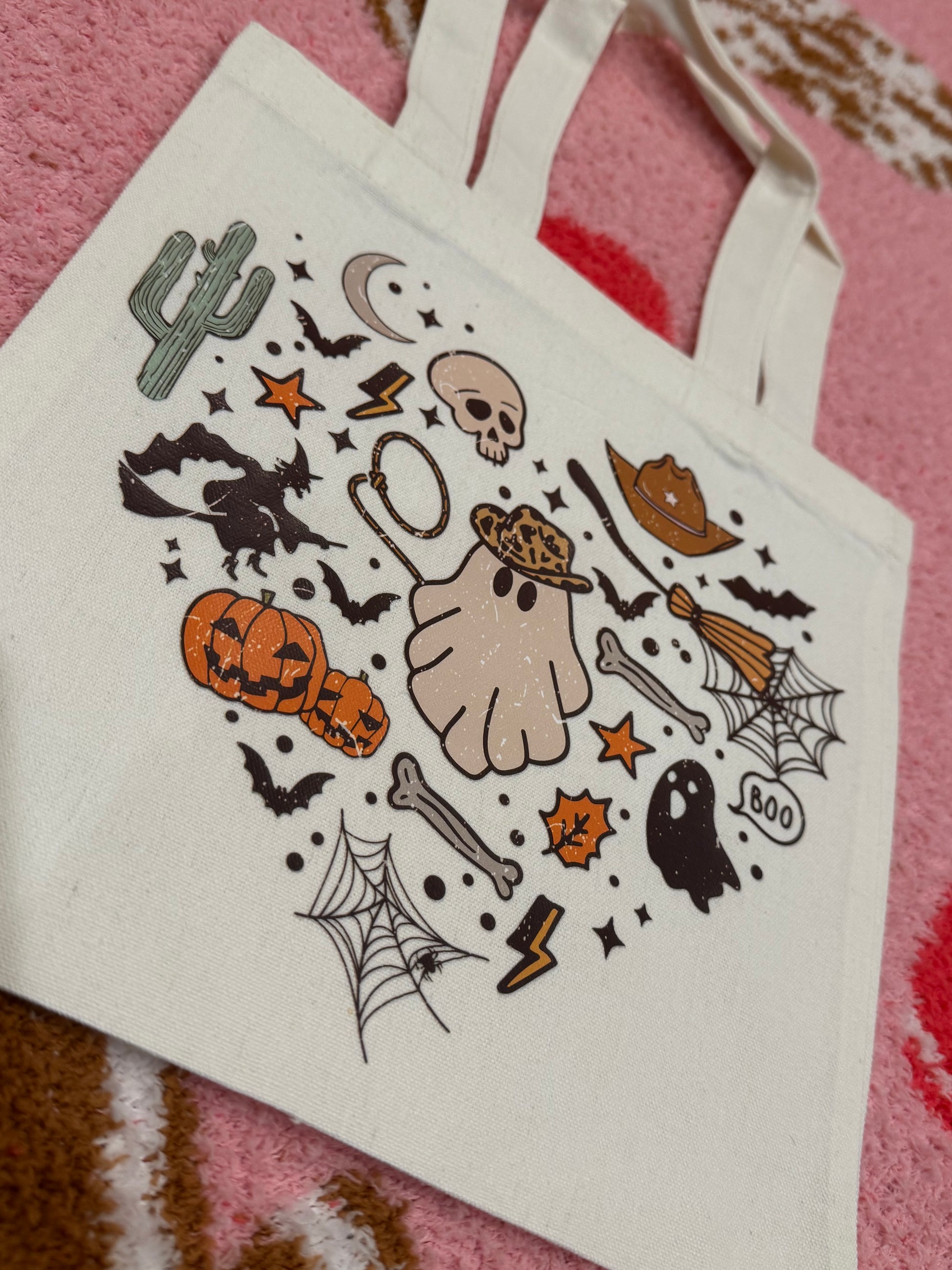 GHOST HALLOWEEN TREAT BAG