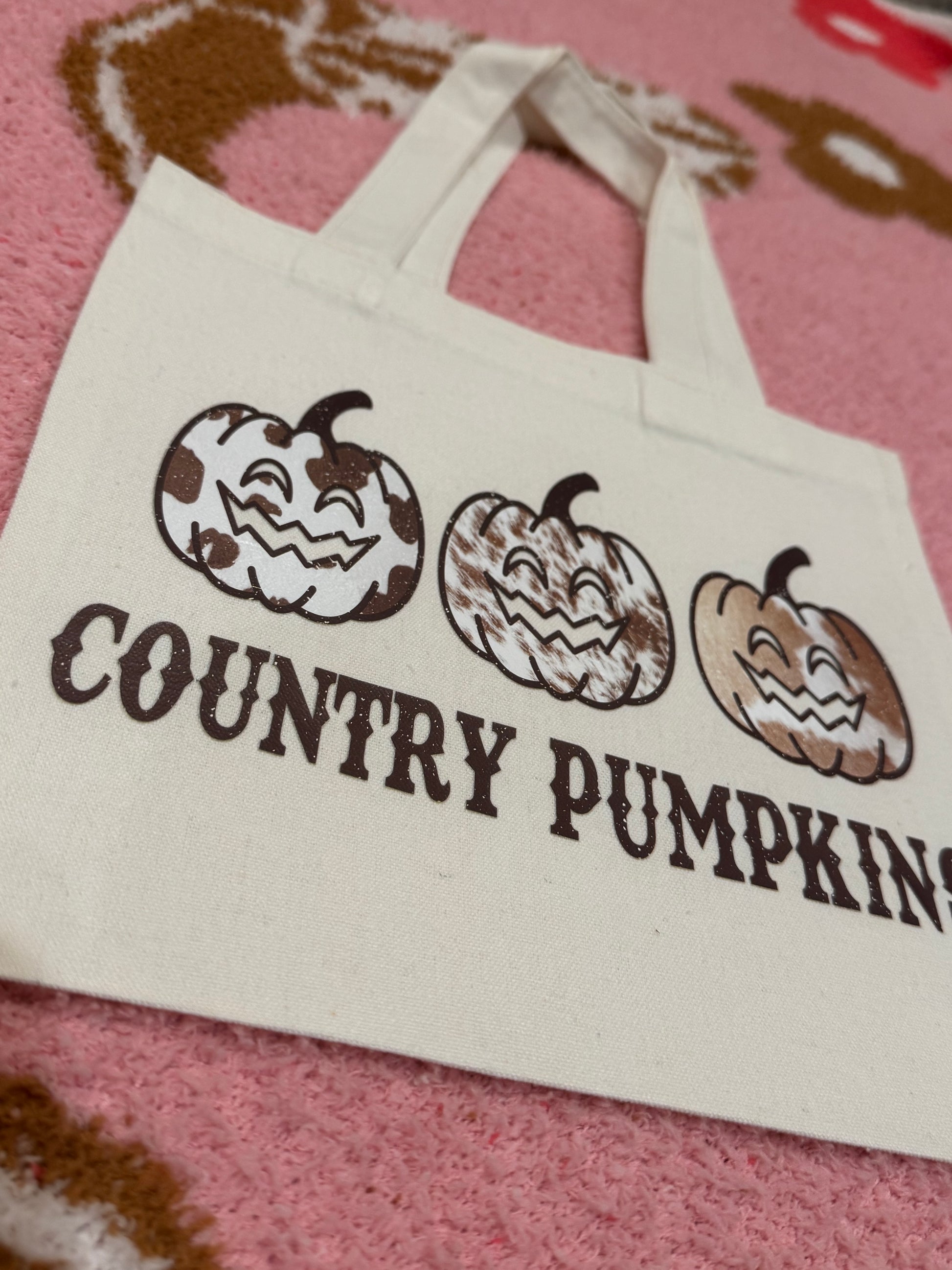 COUNTRY PUMPKINS HALLOWEEN TREAT BAG