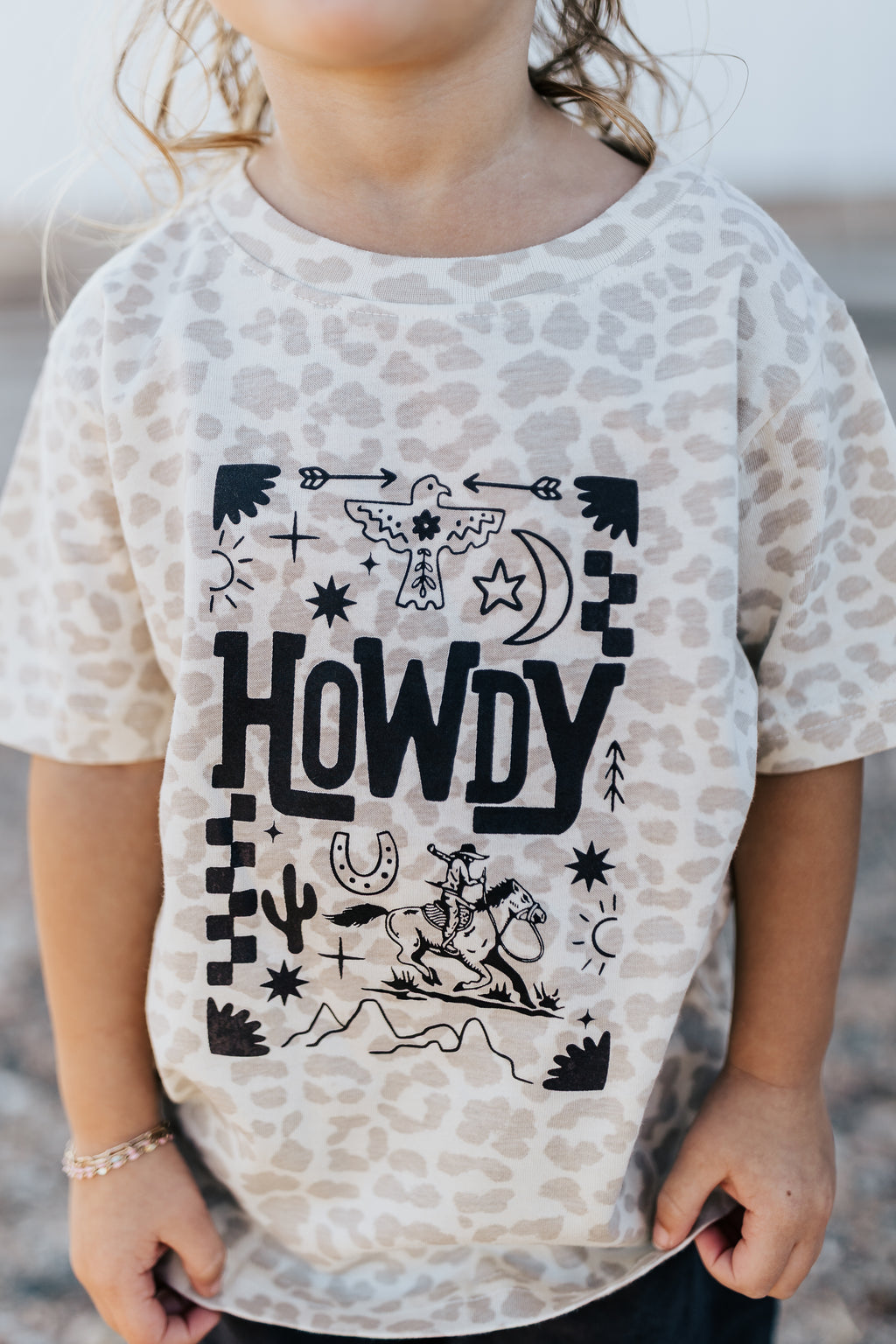 HOWDY CHEETAH TEE