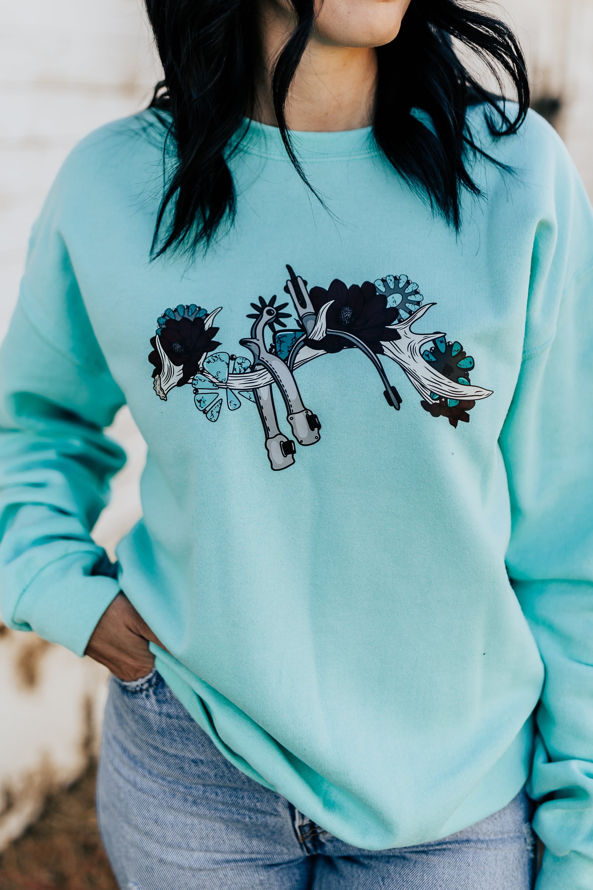 SPURS & SHEDS SWEATSHIRT