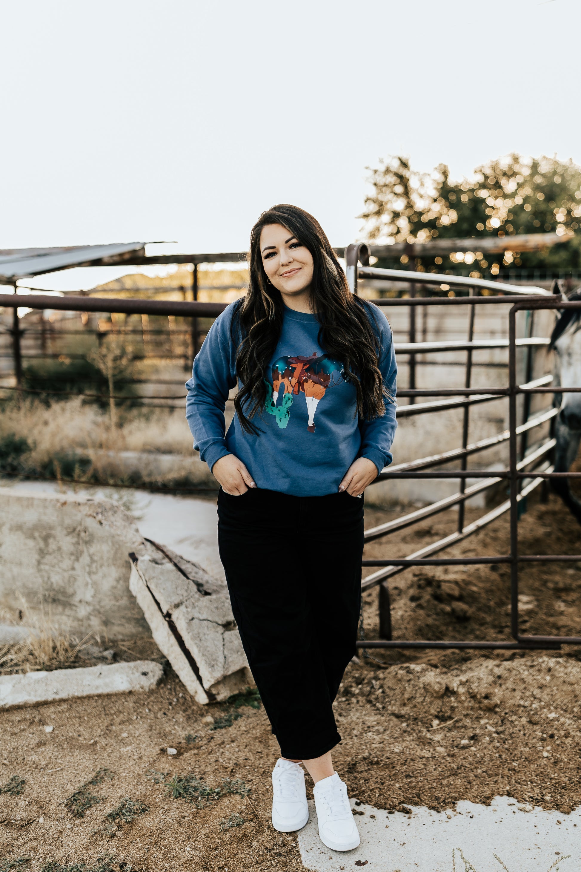 WILD HORSE SWEATSHIRT