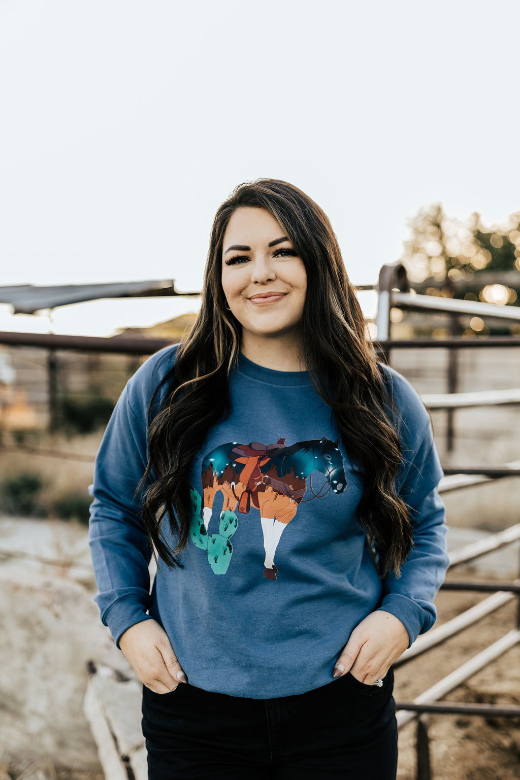 WILD HORSE SWEATSHIRT