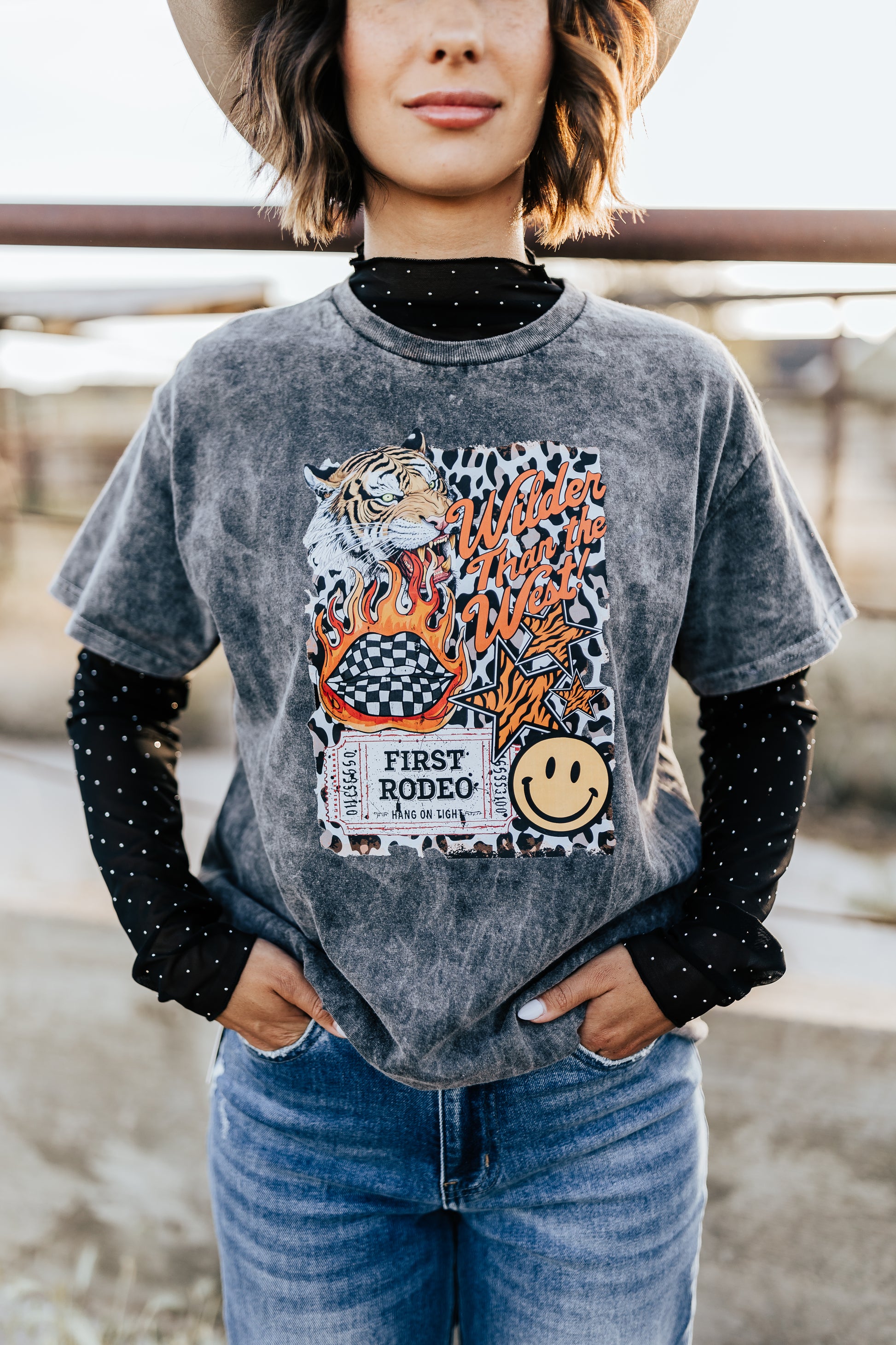 WILDER THAN THE WEST TEE