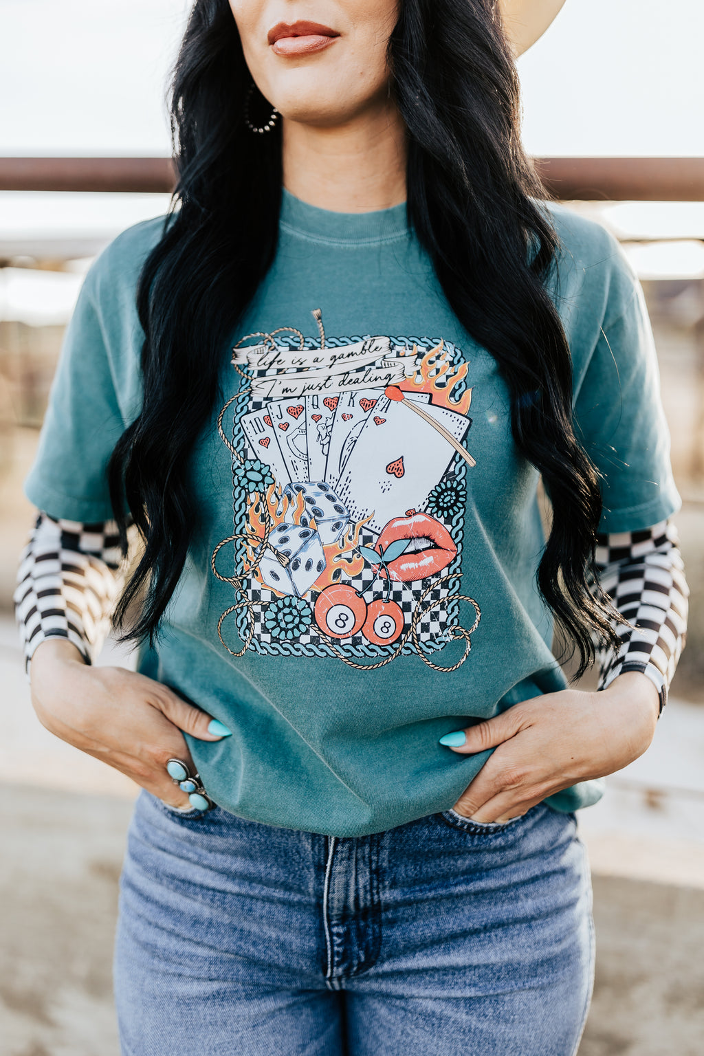 LIFE IS A GAMBLE TEE