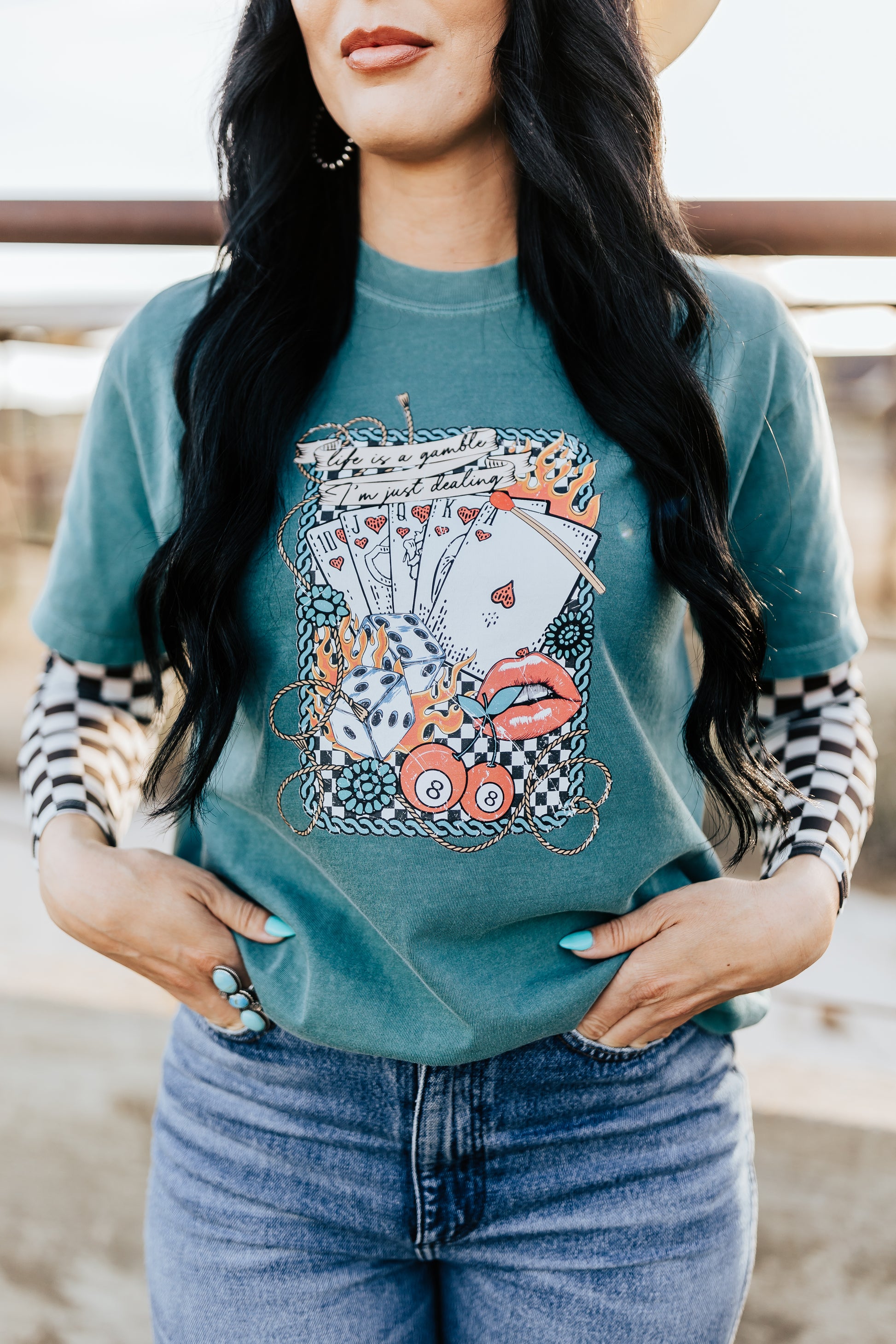 LIFE IS A GAMBLE TEE
