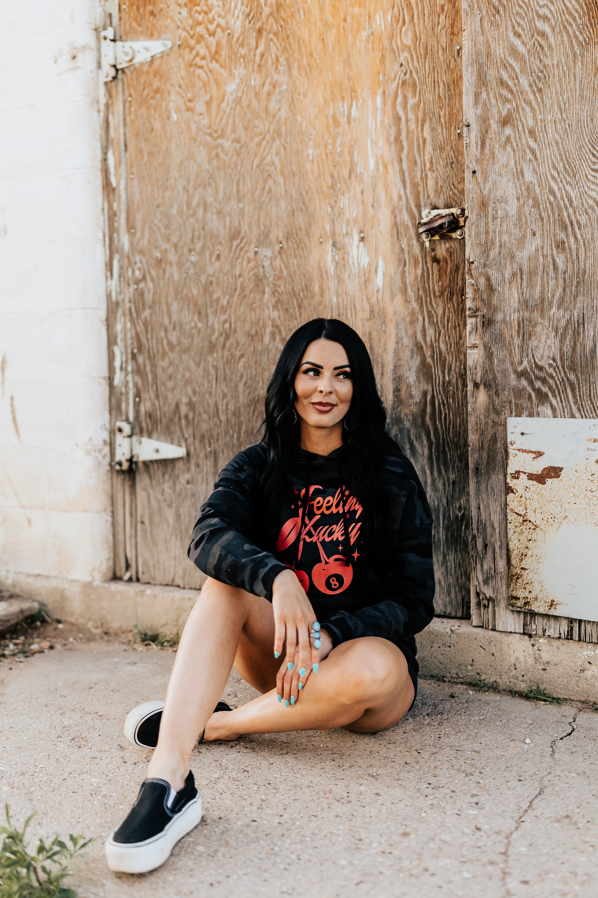 FEELING LUCKY CAMO COMFY SET