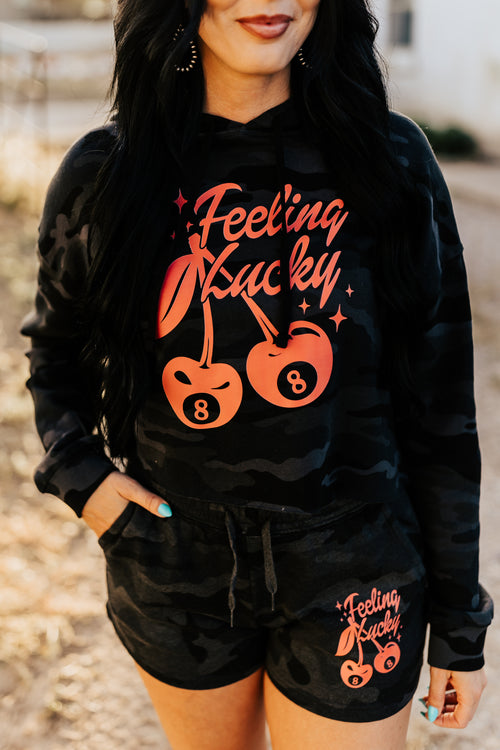 FEELING LUCKY CAMO COMFY SET