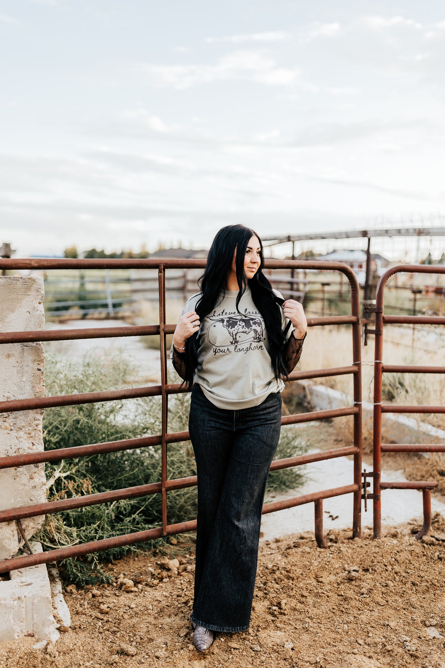 WHATEVER LASSOS YOUR LONGHORNS TEE