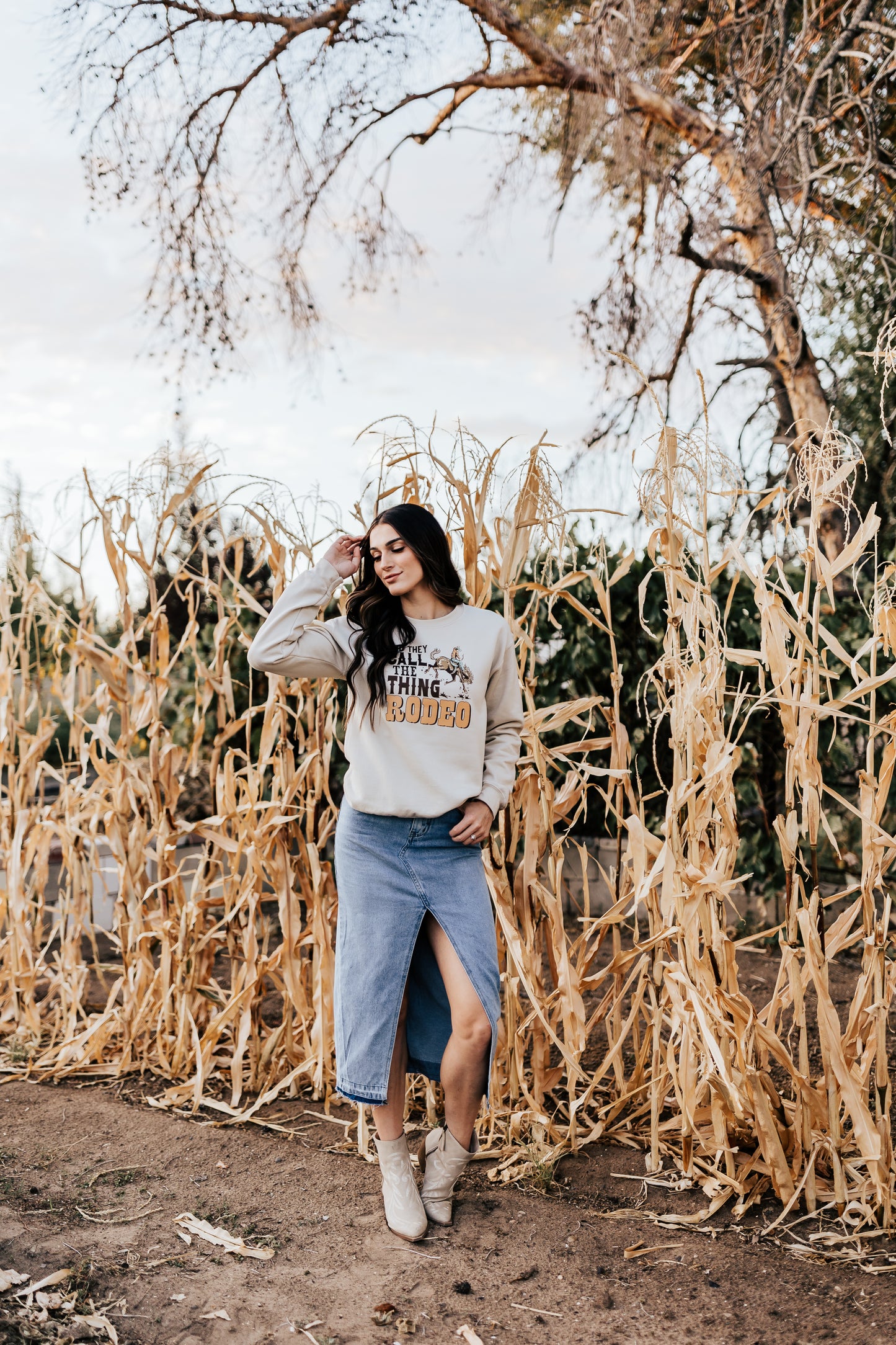 AND THEY CALL THE THING RODEO SWEATSHIRT