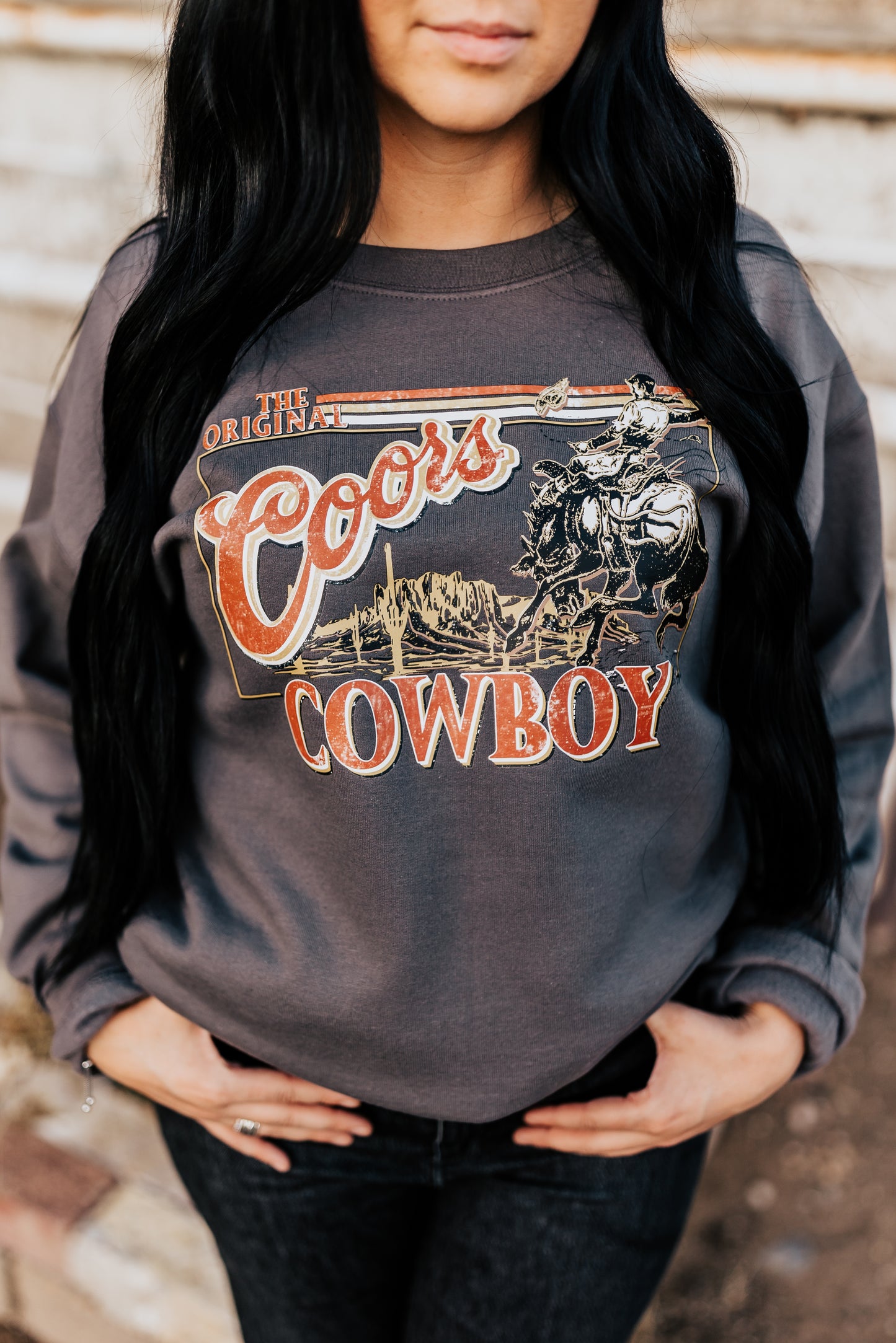 COORS COWBOY SWEATSHIRT