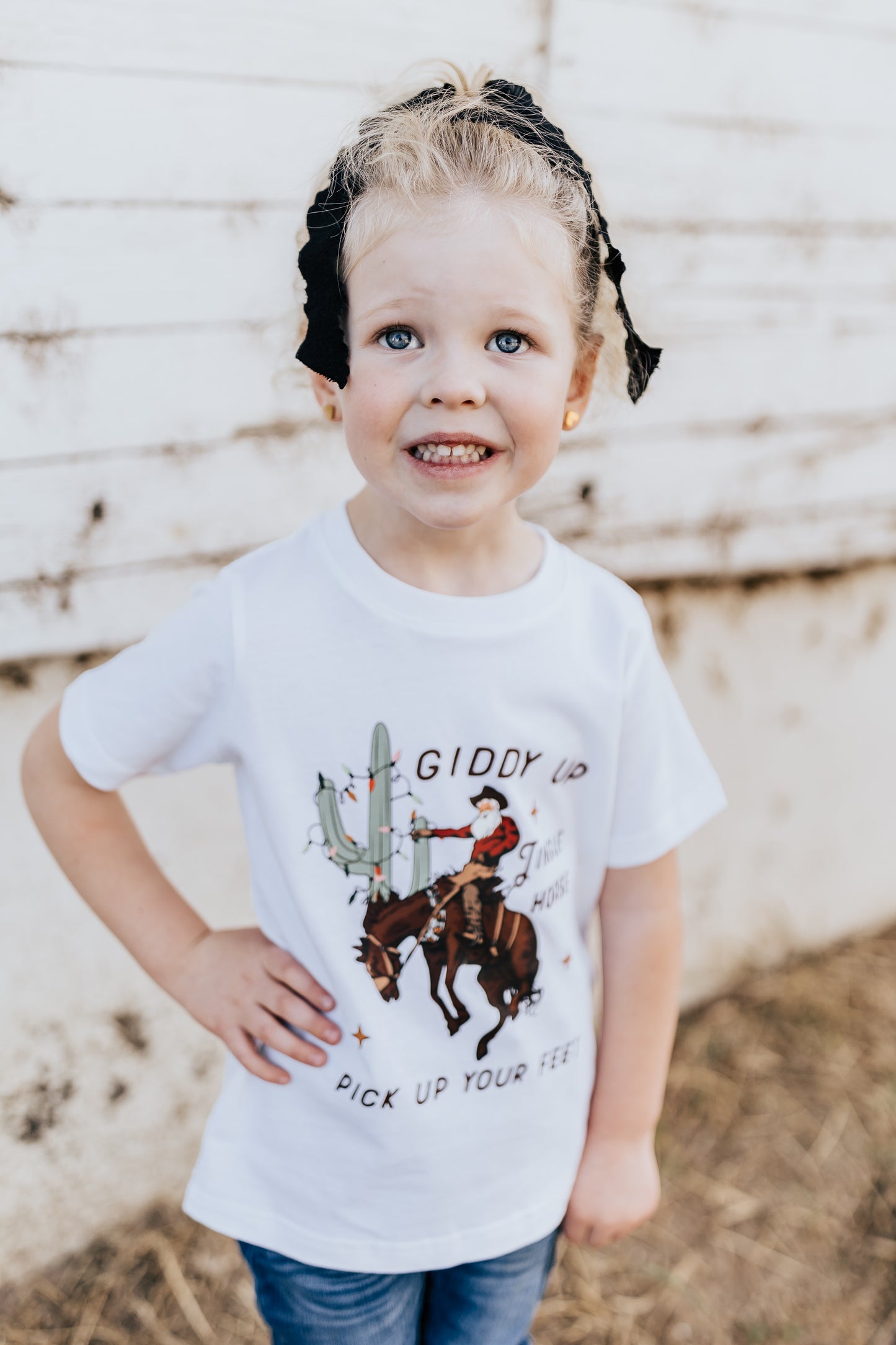 GIDDY UP JINGLE HORSE TEE