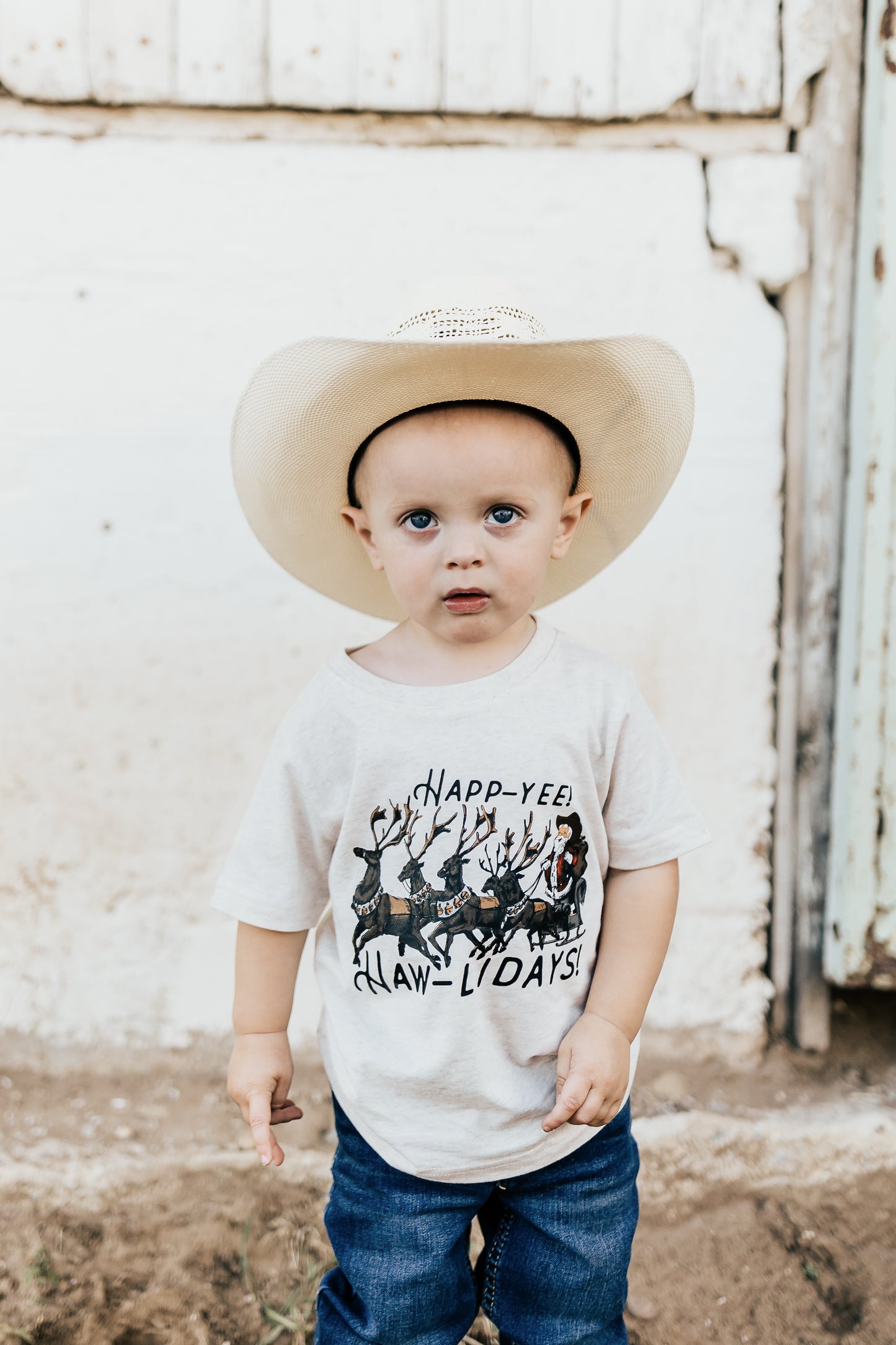 HAPP-YEE HAW-LIDAYS TEE