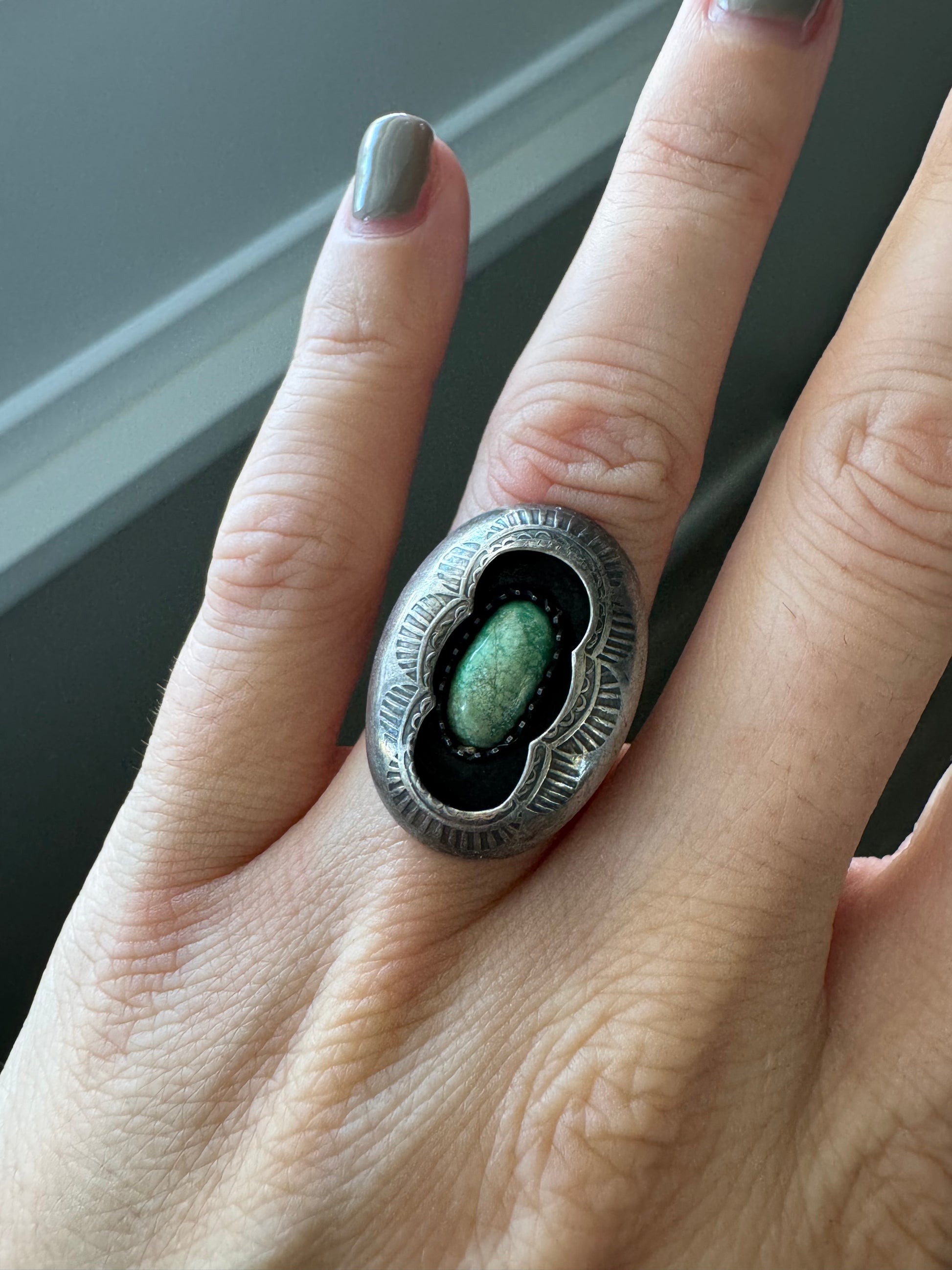 VINTAGE STERLING RING SIZE 4.5
