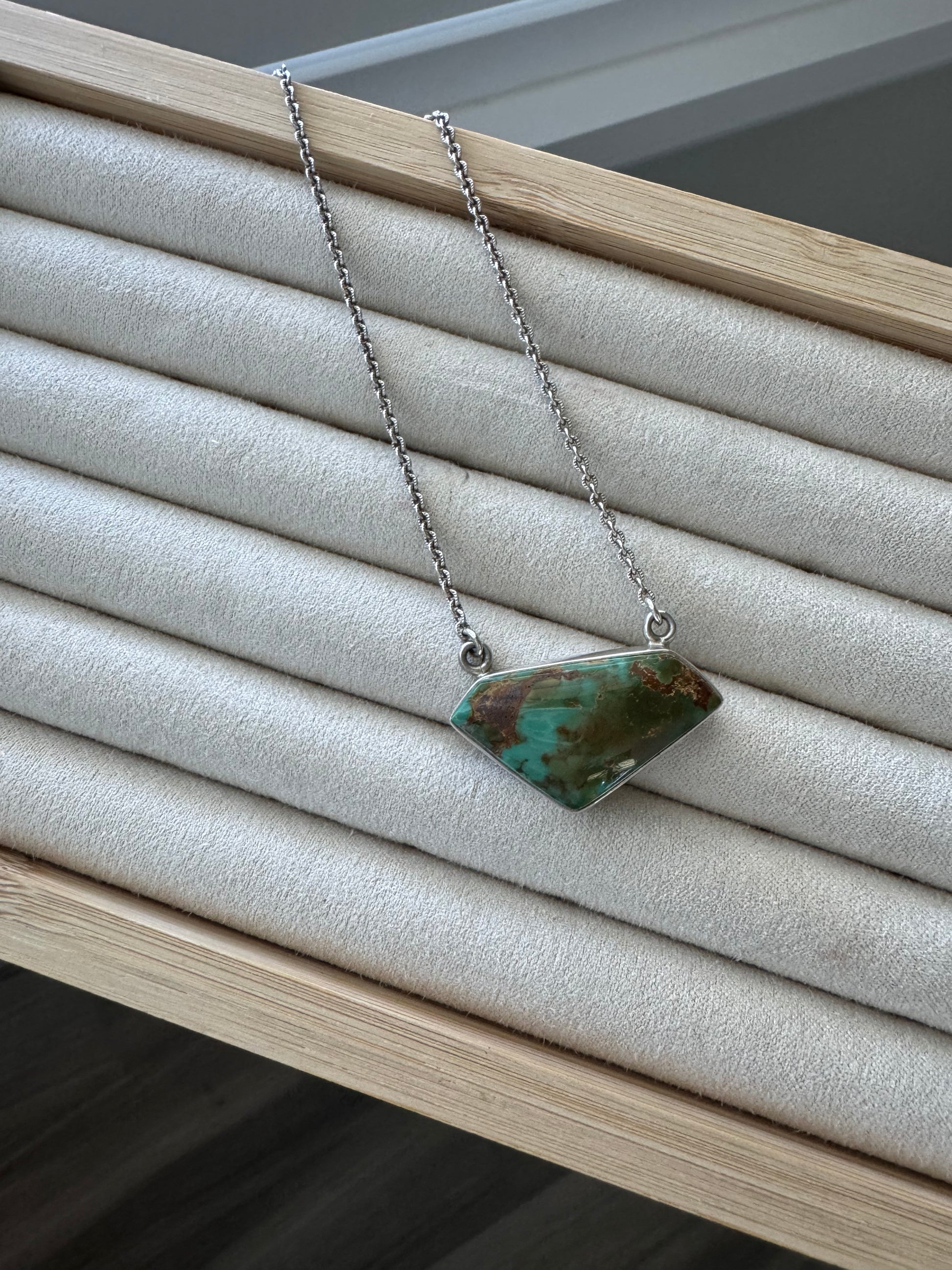 STERLING TURQUOISE NECKLACE