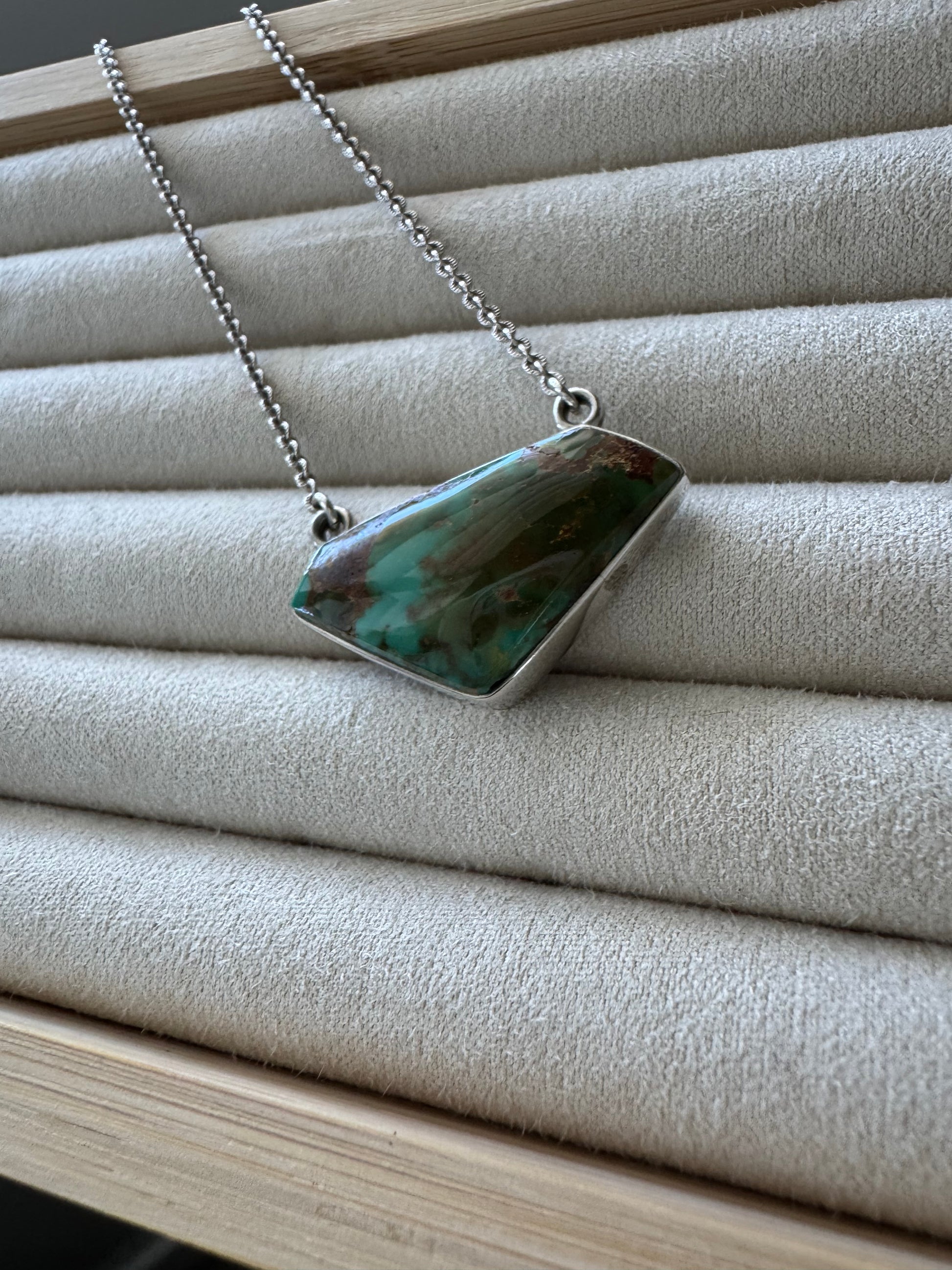 STERLING TURQUOISE NECKLACE