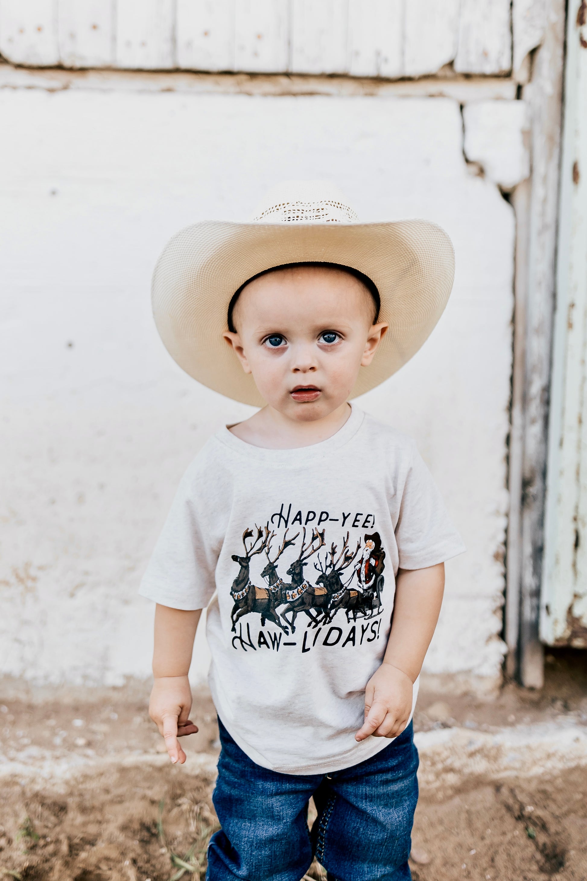 HAPP-YEE HAW-LIDAYS TEE