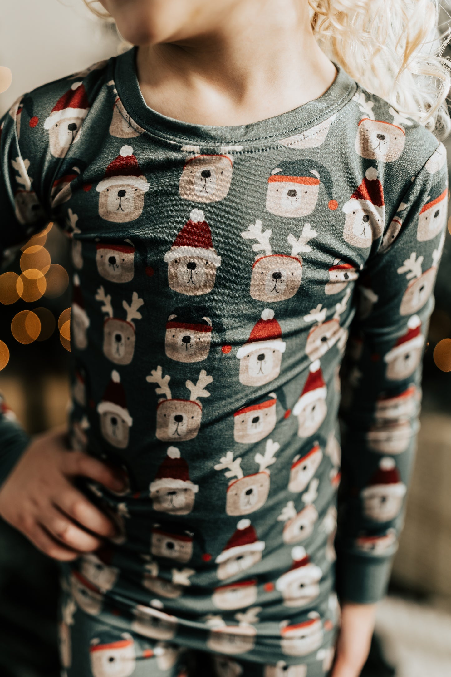 BAMBOO CHRISTMAS ANIMAL PJS