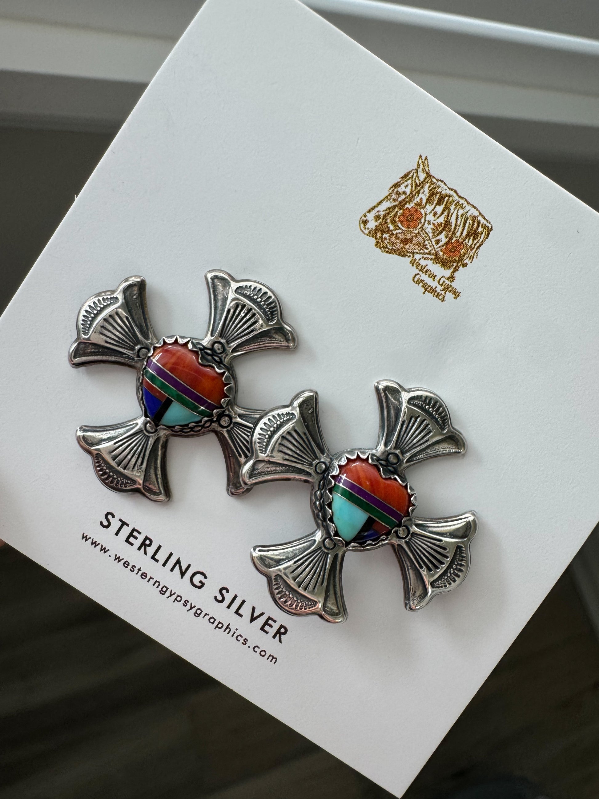 VINTAGE STERLING EARRINGS