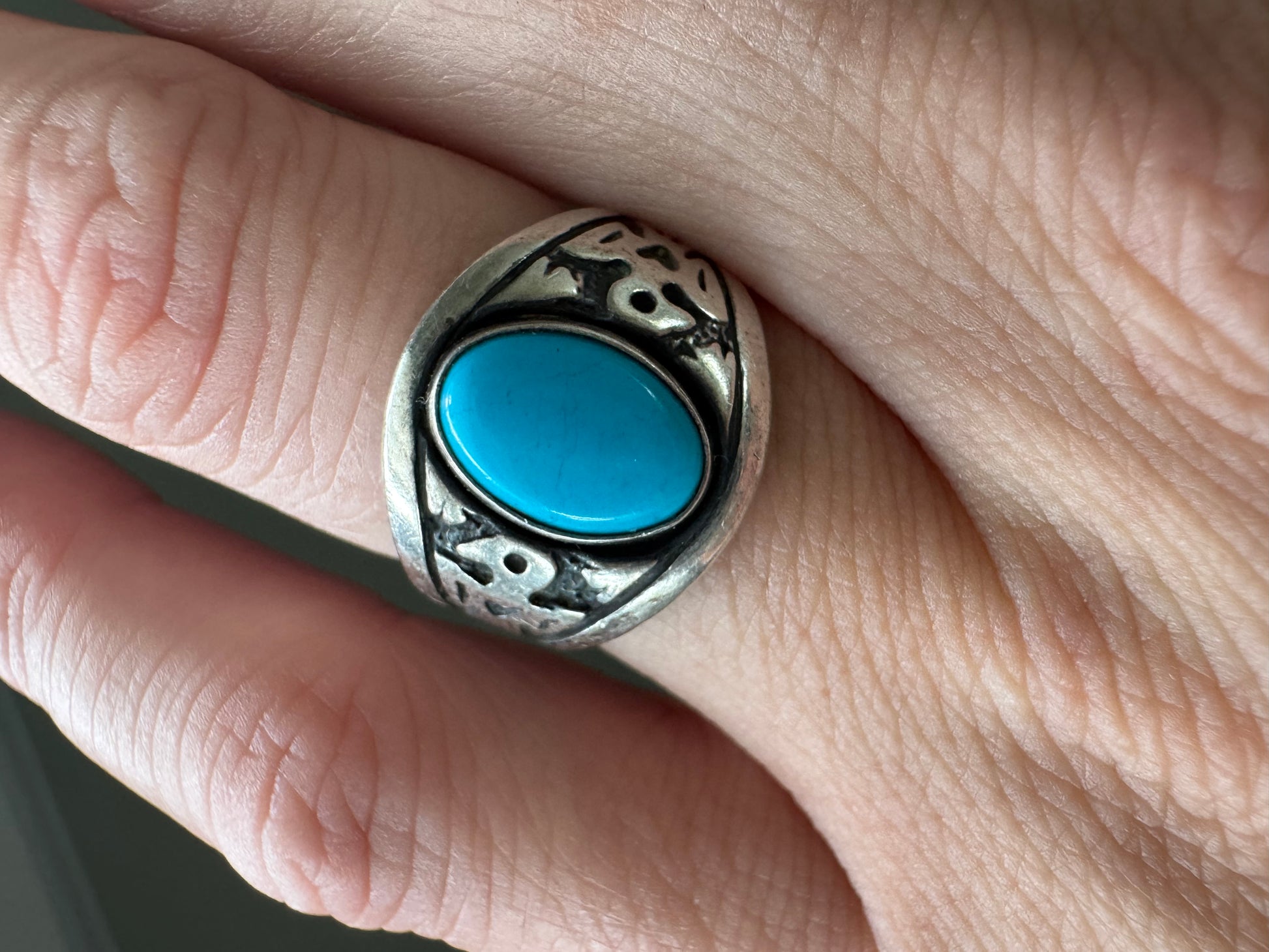 STERLING THUNDERBIRD RING SIZE 5