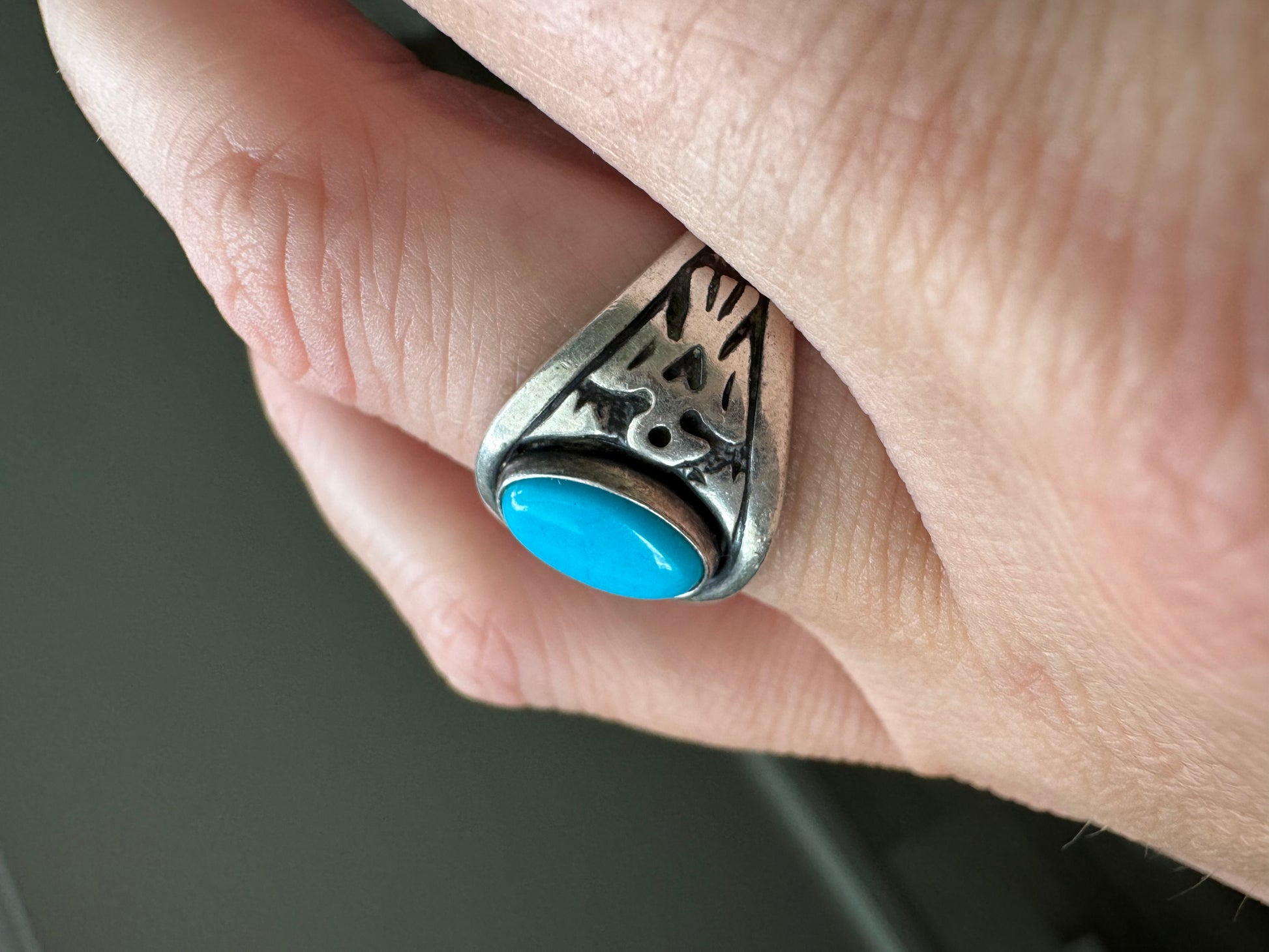 STERLING THUNDERBIRD RING SIZE 5
